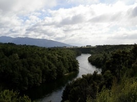 ワイアウ川上流